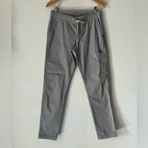 Vuori Women's RipStop Pants Sz S Drawcord in Gray